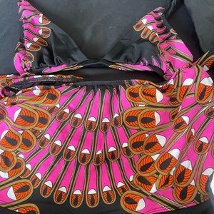 Mara Hoffman two piece skirted bottom bikini